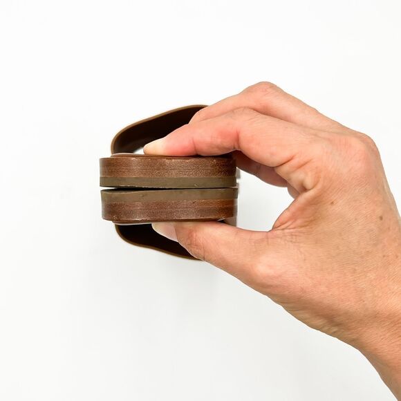 Christian Louboutin CL Monogram Leather Sandals Slides EU 37.5, 7.5 - Picture 8 of 13